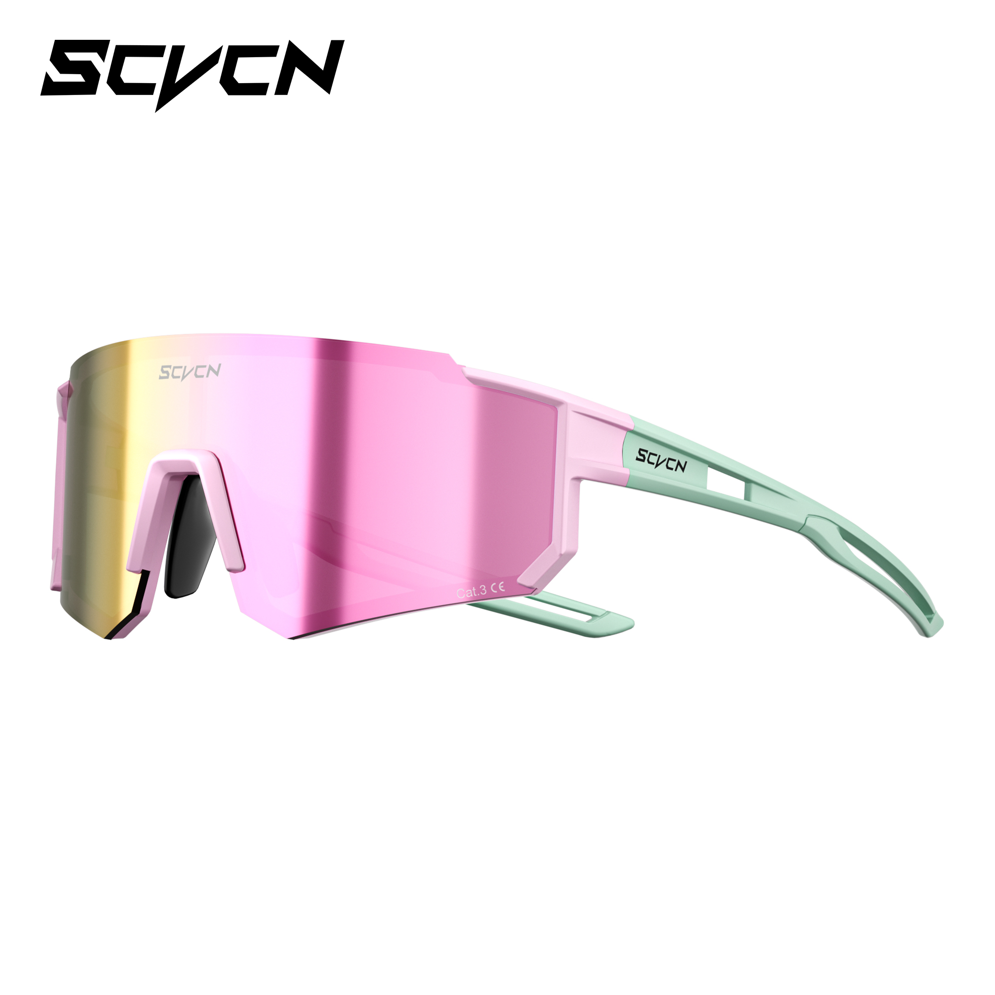 Mountain Biking Sunglasses - SCVCN Outdoor Cycling Sunglasses Men Women