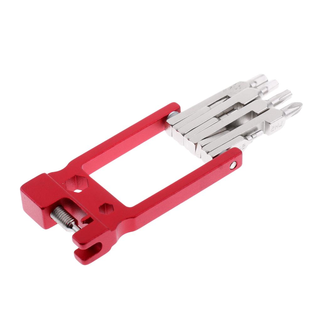 Mountain Biking Essentials - Bicycle Multitool Steel Combination Kit Essential