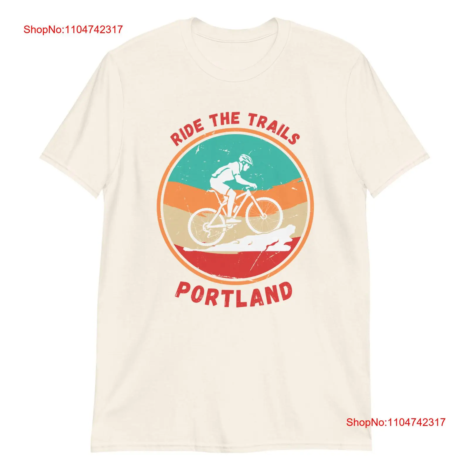 Mountain Biking Clothes - Ride the Trails Portland Biking T