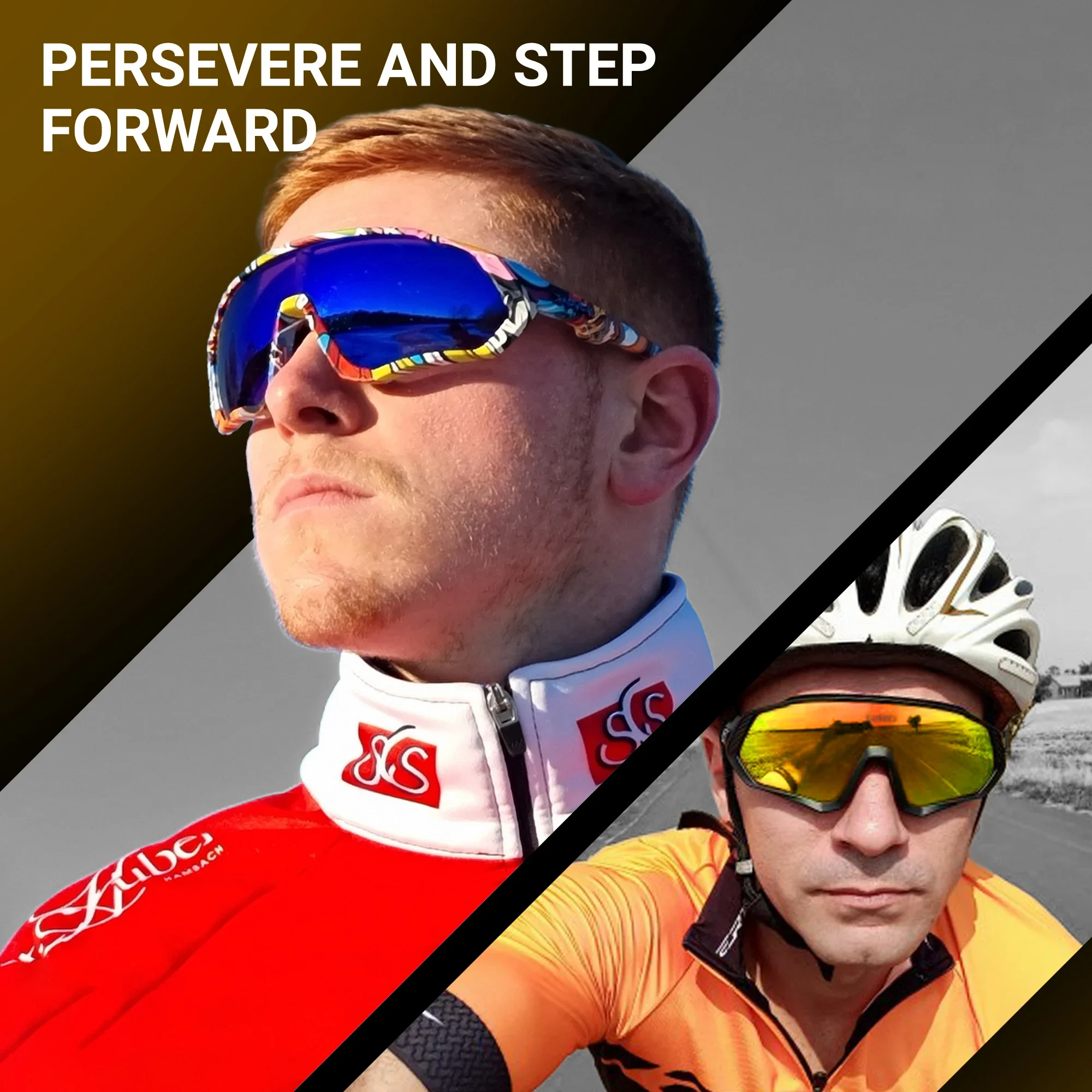 Kapvoe Men Polarized Sunglasse - Mountain Biking Sunglasses のレビューと価格