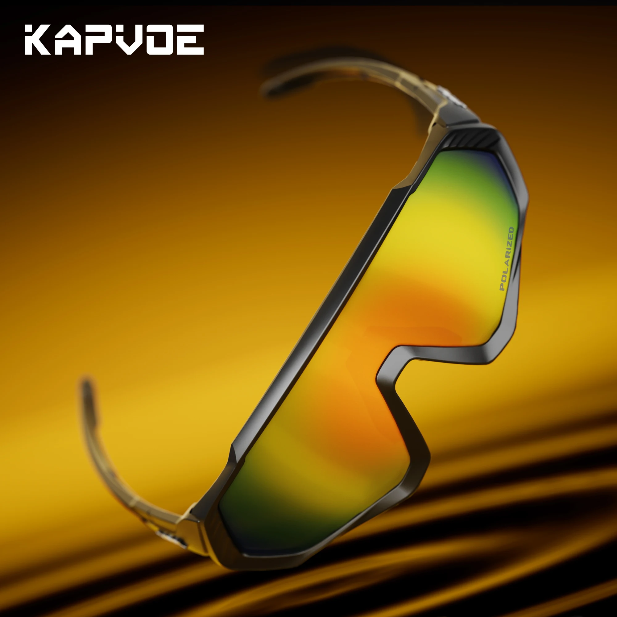 Kapvoe Men Polarized Sunglasse - Mountain Biking Sunglasses のレビューと価格