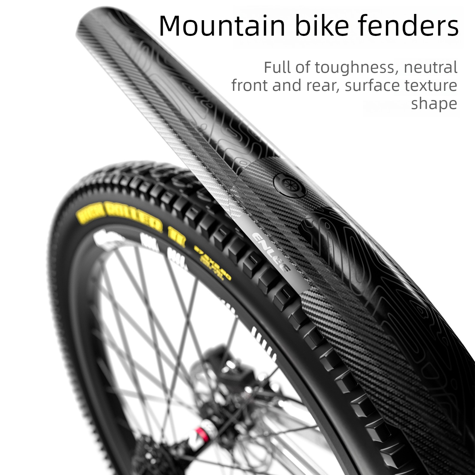ENLEE Mountain Bike Fenders, D - Mountain Biking In The Rain のレビューと価格