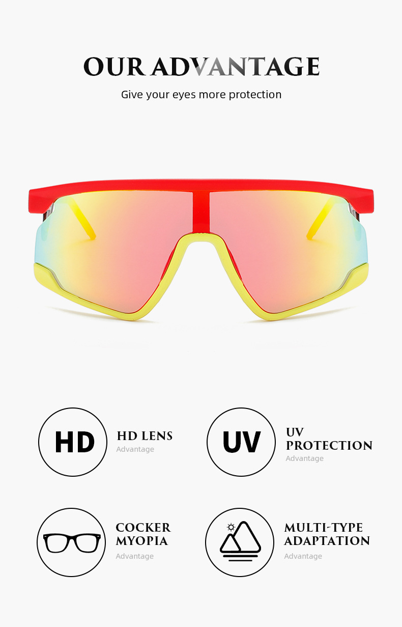 New Biking Sunnies Unisex Gogg - Mountain Biking Sunglasses のレビューと価格