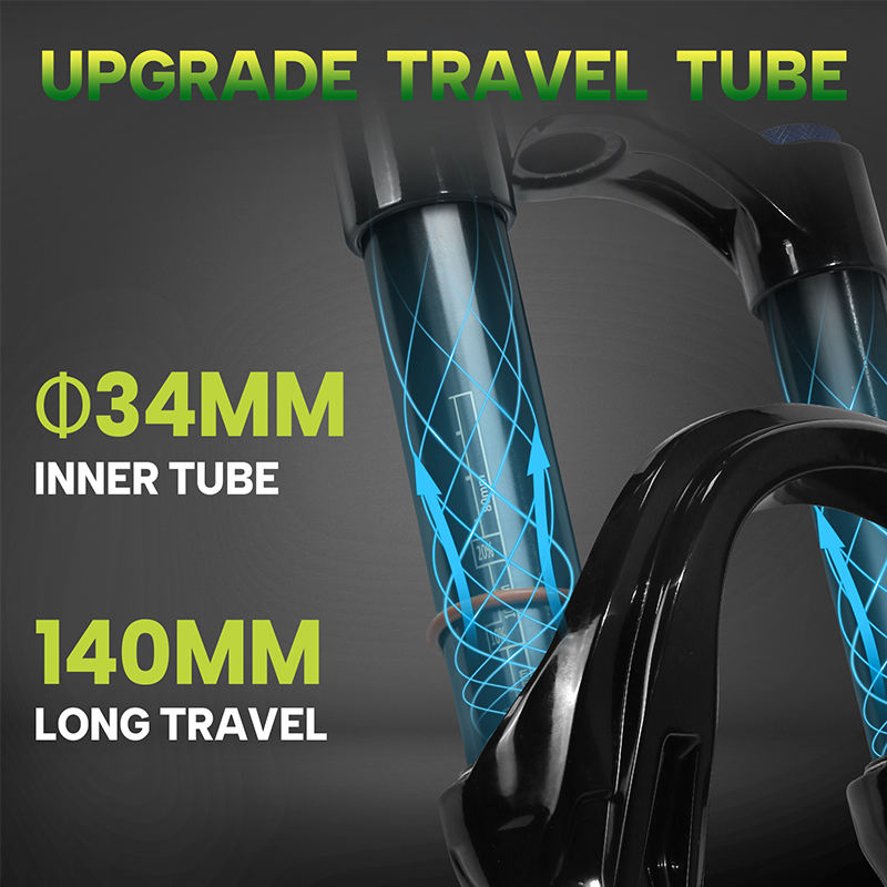 BUCKLOS 26/27.5/29Inch MTB Air - Mtb Fork Air のレビューと価格