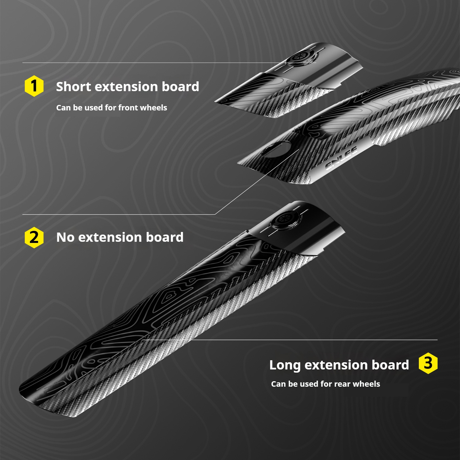 ENLEE Mountain Bike Mudguards  - Mountain Biking In The Rain のレビューと価格