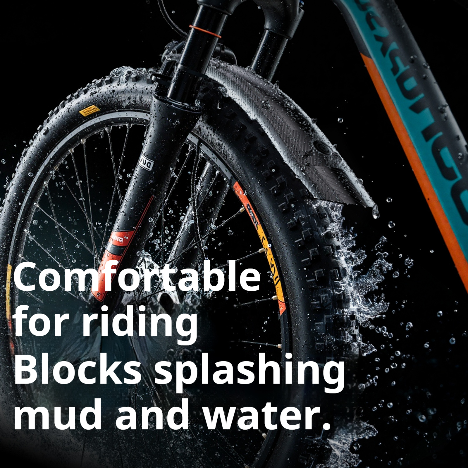 ENLEE Mountain Bike Mudguards  - Mountain Biking In The Rain のレビューと価格