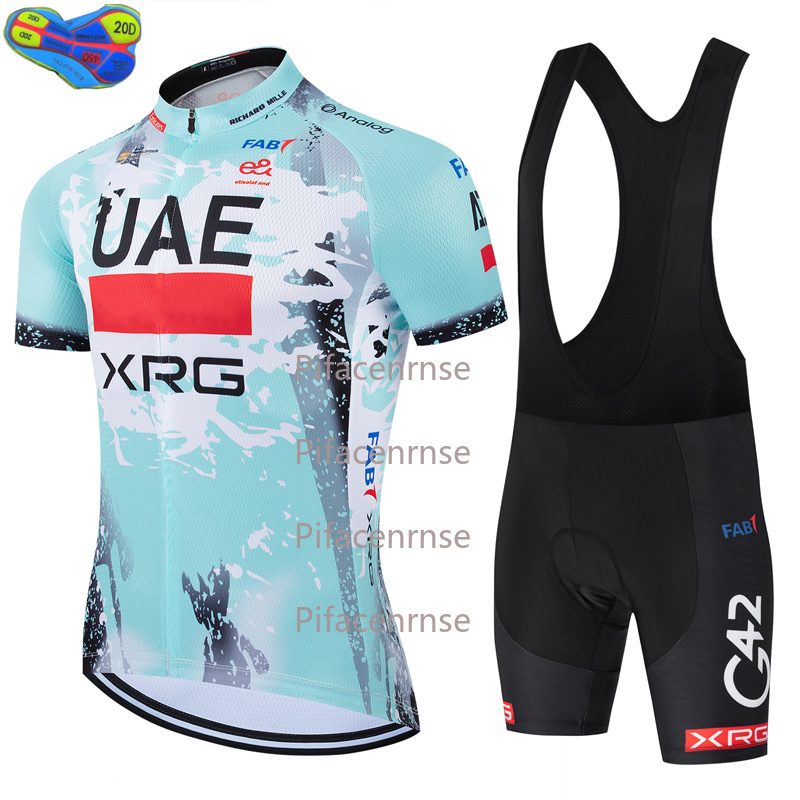 UAE Cycling Jersey Set Summer  - Mountain Biking Uae のレビューと価格
