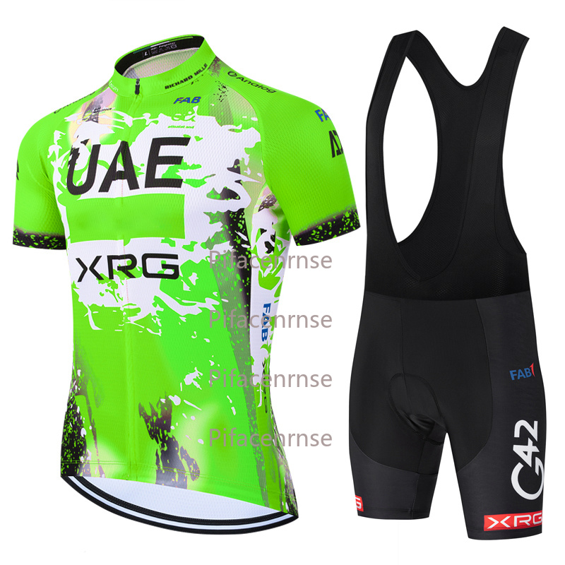 UAE Cycling Jersey Set Summer  - Mountain Biking Uae のレビューと価格