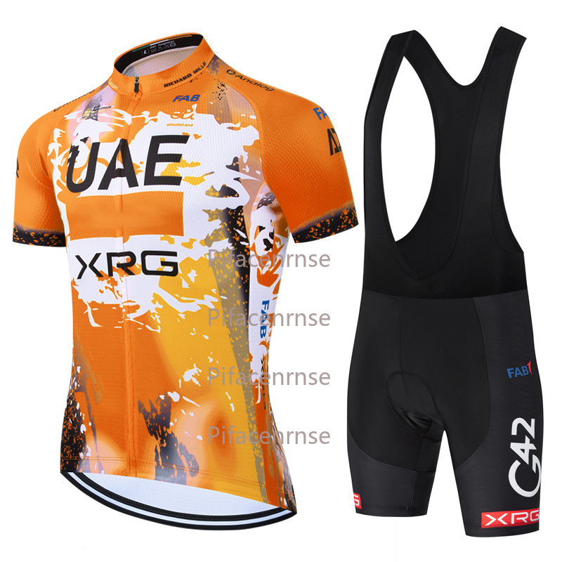 UAE Cycling Jersey Set Summer  - Mountain Biking Uae のレビューと価格