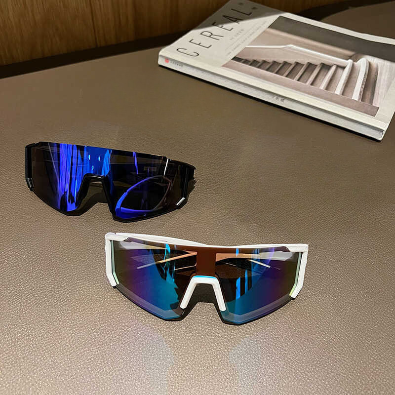 9pcs Cycling Glasses Mountain  - Mountain Biking Sunglasses のレビューと価格