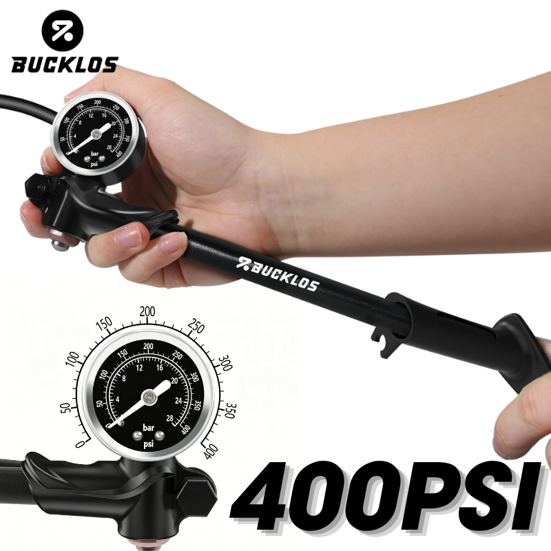 BUCKLOS Bicycle Air Pump 400PS - Mtb Fork Air のレビューと価格