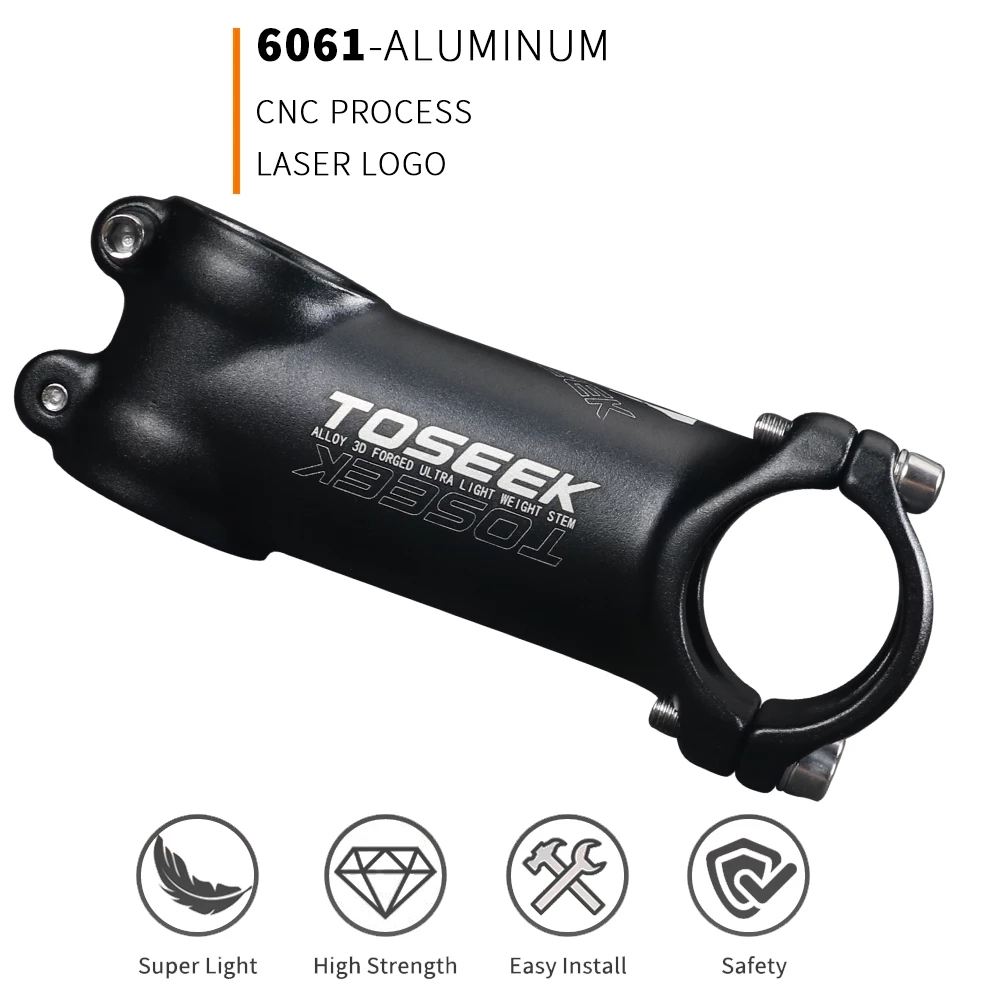 TOSEEK Ultralight Aluminum Bic - Handlebar Riser Stem のレビューと価格