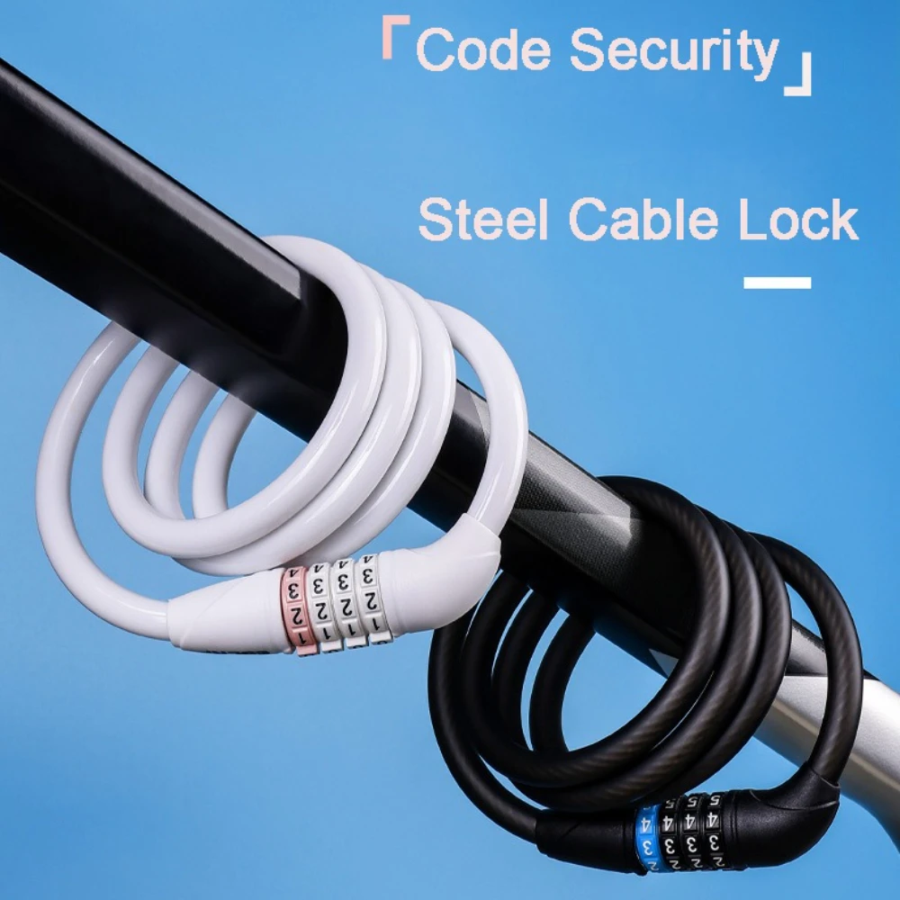 Outdoor Bike Lock 4-Digit Pass - Mountain Biking Essentials のレビューと価格