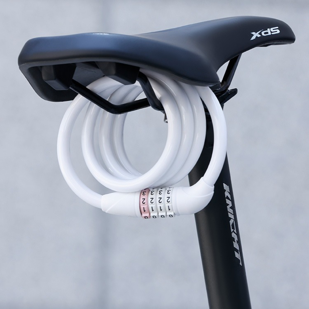 Outdoor Bike Lock 4-Digit Pass - Mountain Biking Essentials のレビューと価格