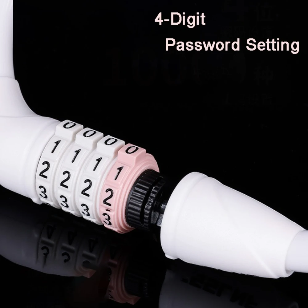 Outdoor Bike Lock 4-Digit Pass - Mountain Biking Essentials のレビューと価格