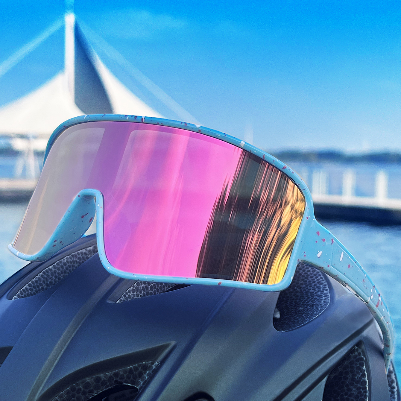 Outdoor Casual Sunglasses Larg - Mountain Biking Sunglasses のレビューと価格
