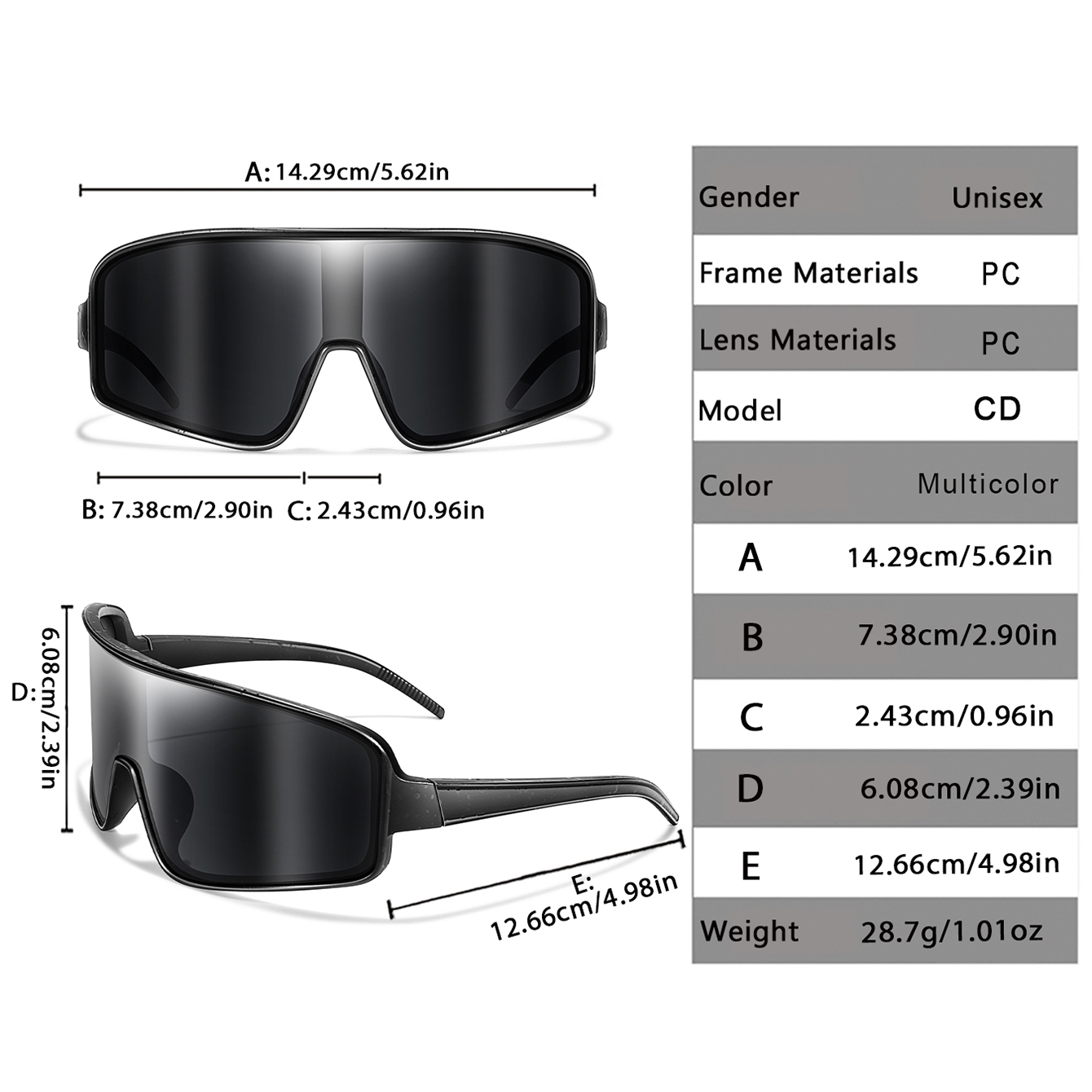 Outdoor Casual Sunglasses Larg - Mountain Biking Sunglasses のレビューと価格