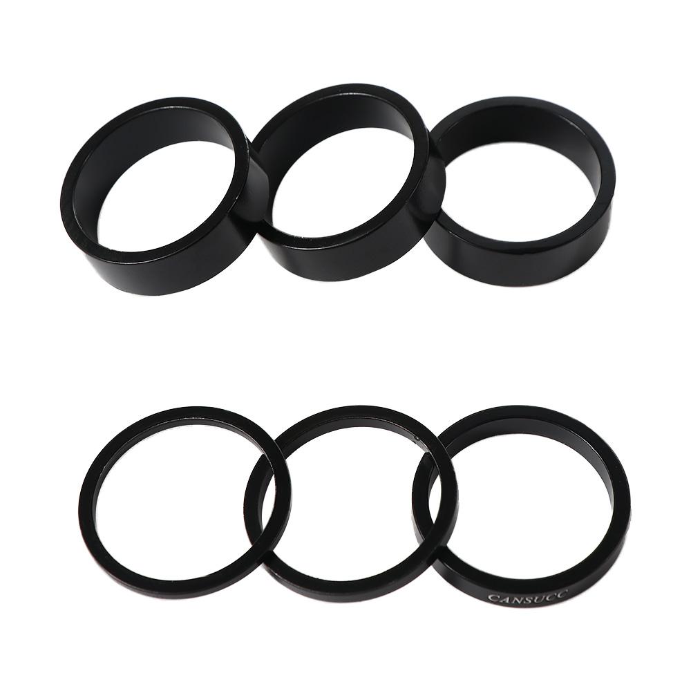 6pcs/set Headset Riser Aluminu - Handlebar Riser Stem のレビューと価格