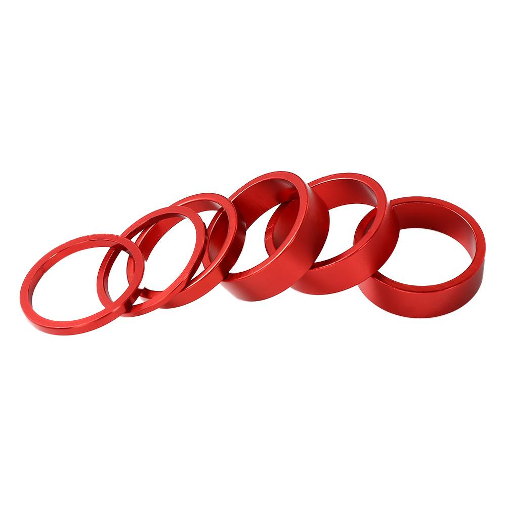 6pcs/set Headset Riser Aluminu - Handlebar Riser Stem のレビューと価格