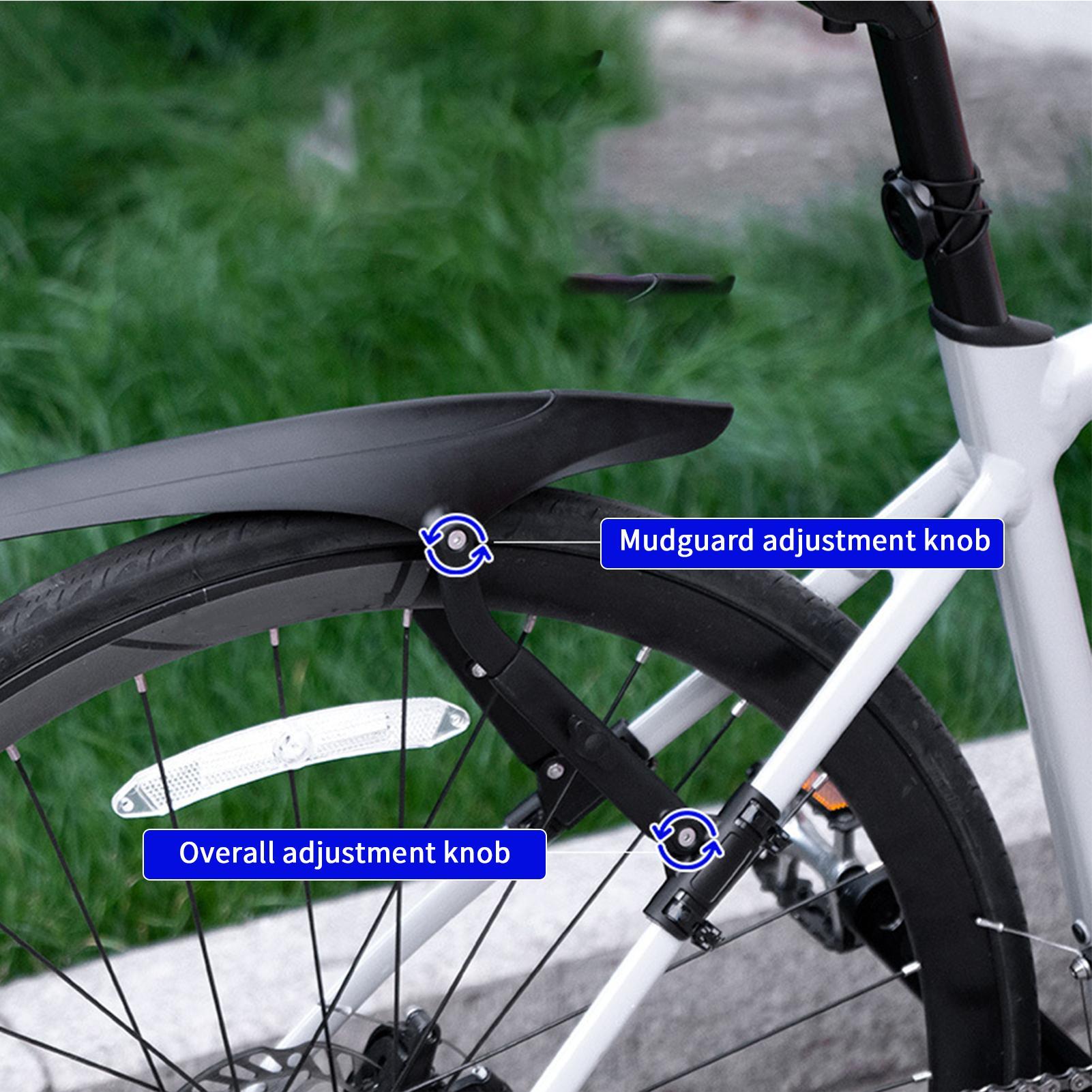 Mountain Bike Mudguards Adjust - Mountain Biking In The Rain のレビューと価格