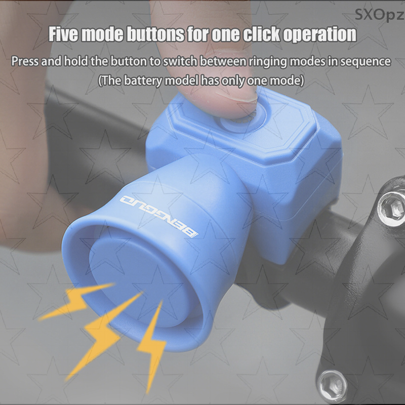 Safety Bicycle Bell, USB Charg - Mountain Biking Essentials のレビューと価格