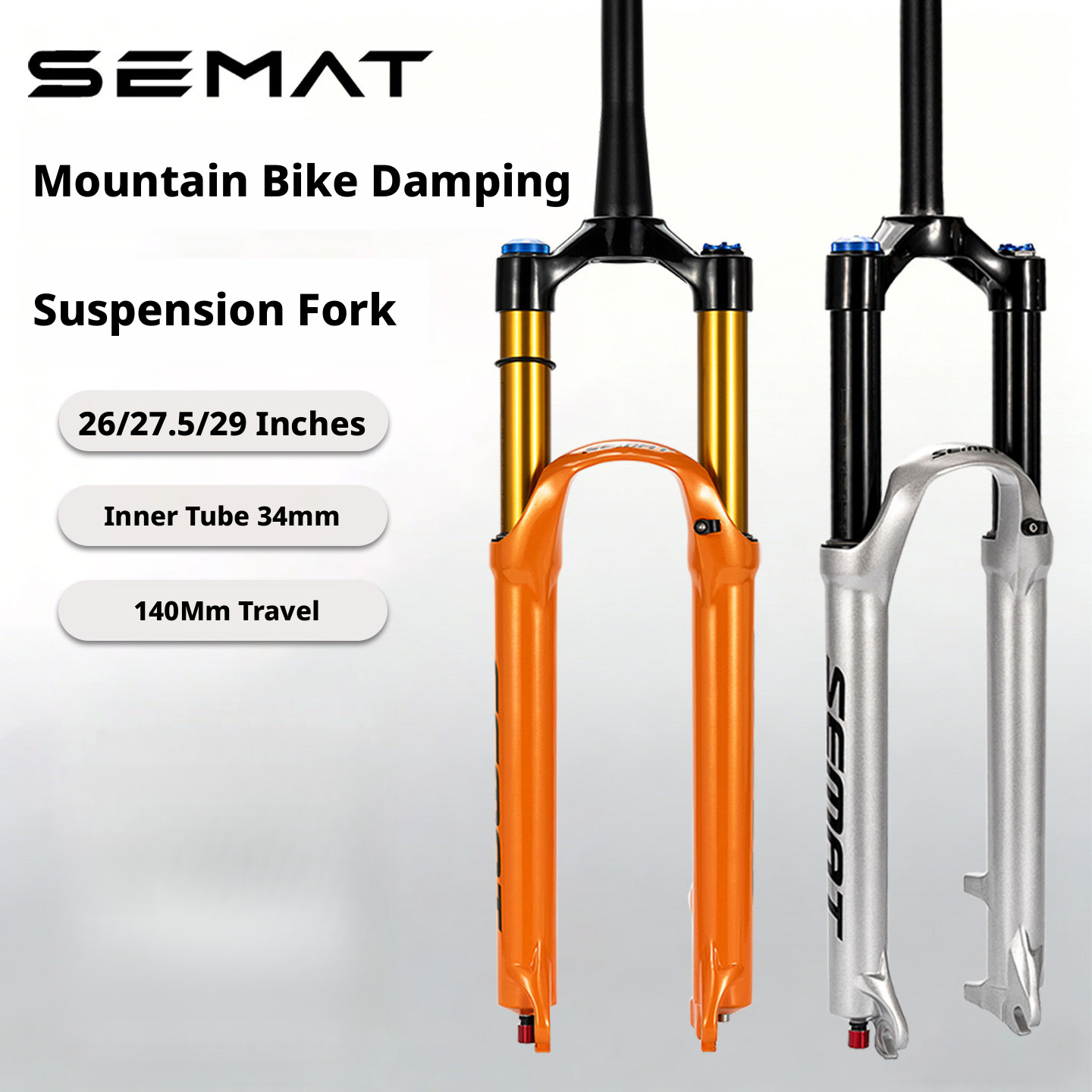 SEMYT 26/27.5/29Inch MTB Air F - Mtb Fork Air のレビューと価格