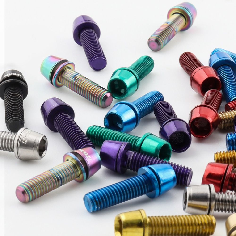 6PCS M5x17mm Stem Bolts Bicycl - Handlebar Riser Stem のレビューと価格