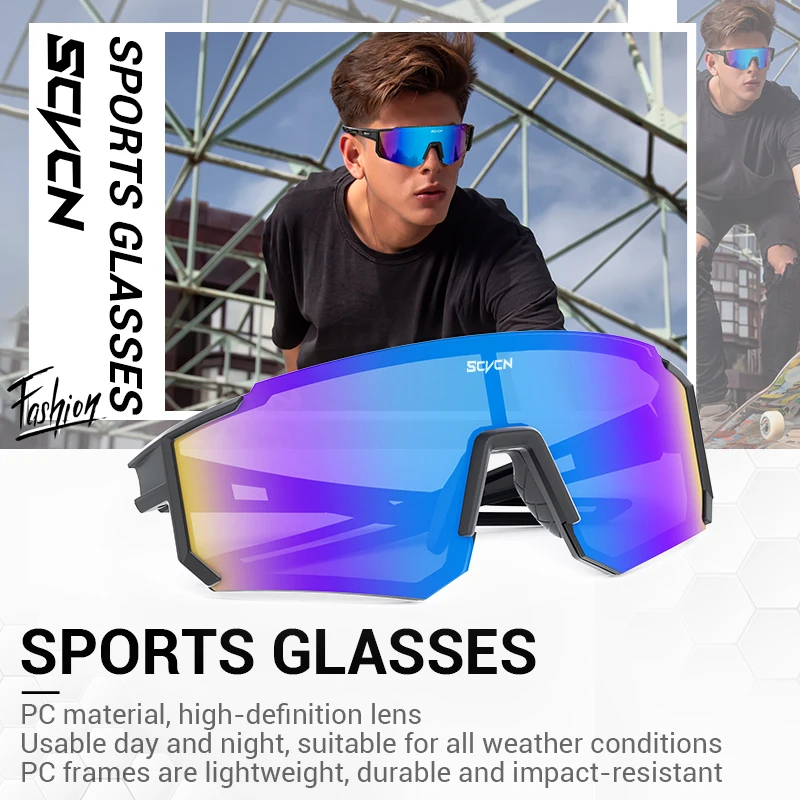 SCVCN Hot Cycling UV400 Sungla - Mountain Biking Sunglasses のレビューと価格