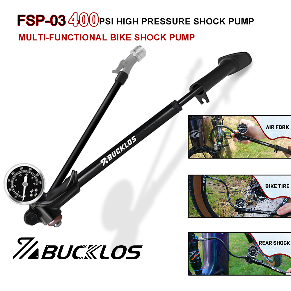 BUCKLOS 400PSI Bicycle Shock P - Mtb Fork Air のレビューと価格