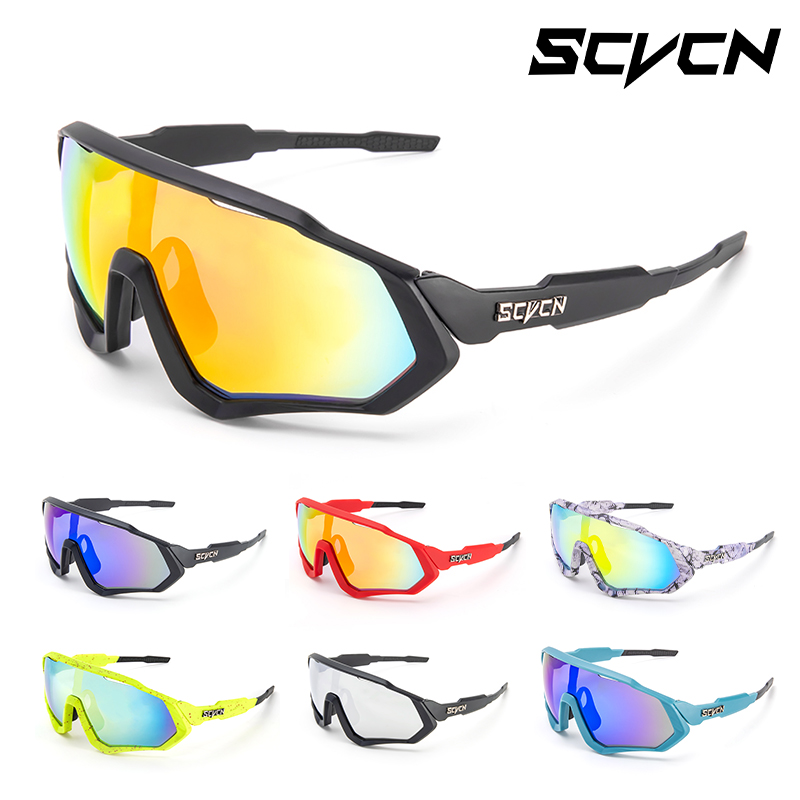SCVCN Cycling Glasses Men MTB  - Mountain Biking Sunglasses のレビューと価格
