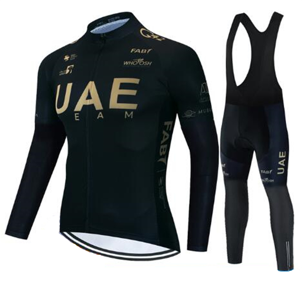 Uae Team Autumn Cycling Jersey - Mountain Biking Clothes のレビューと価格