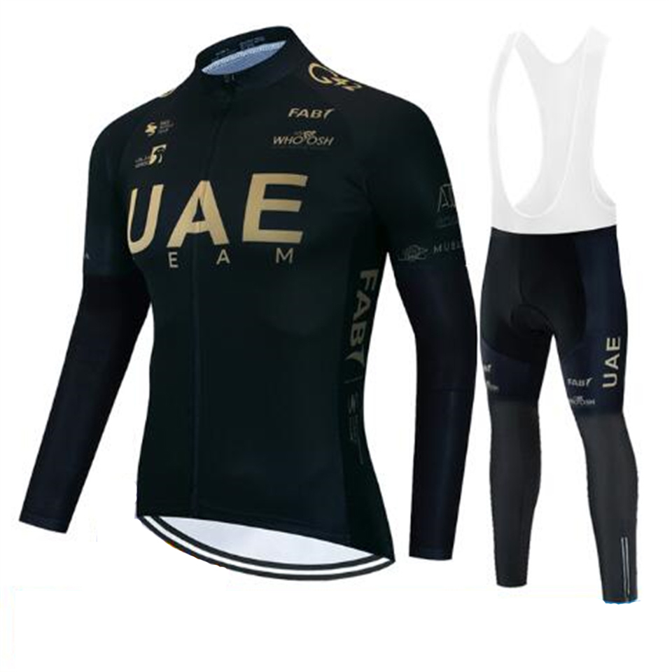 Uae Team Autumn Cycling Jersey - Mountain Biking Clothes のレビューと価格