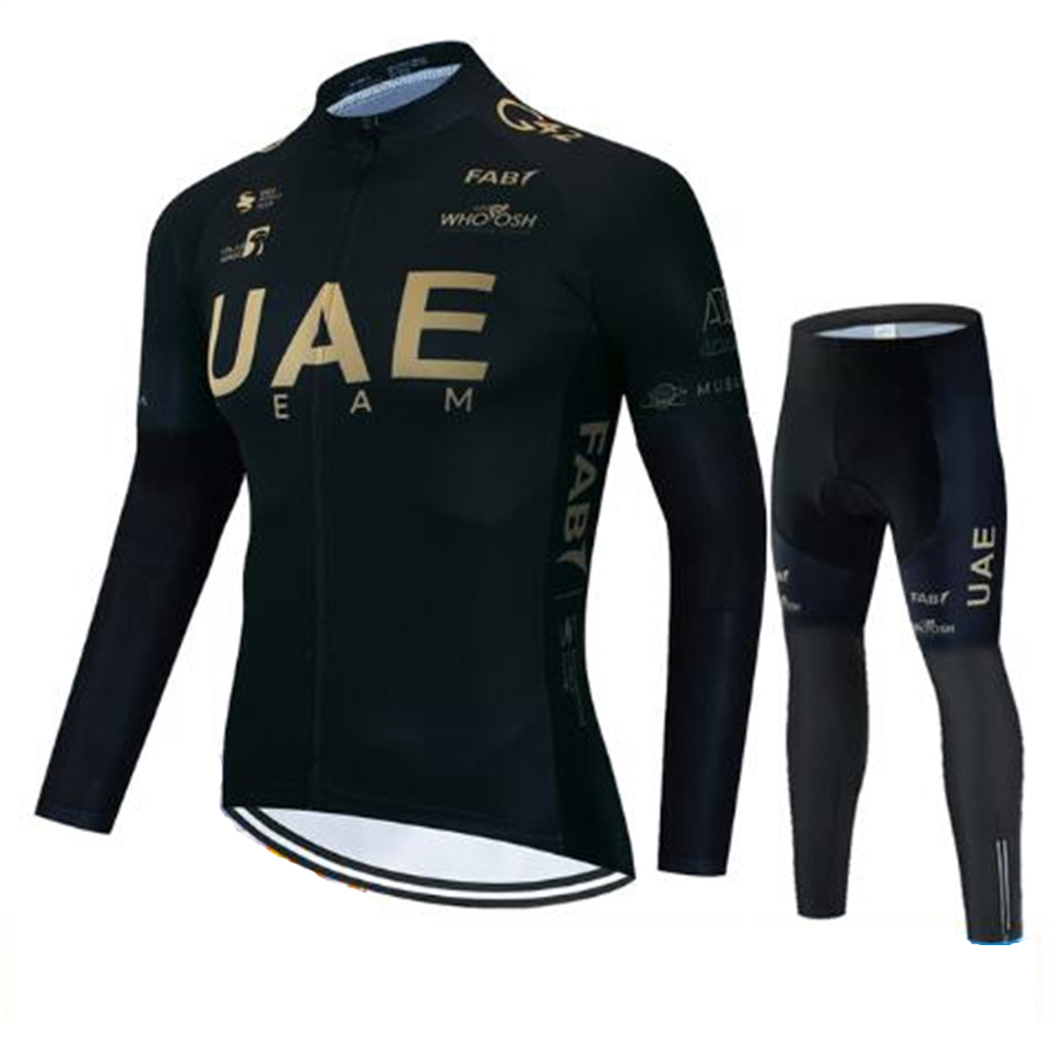 Uae Team Autumn Cycling Jersey - Mountain Biking Clothes のレビューと価格