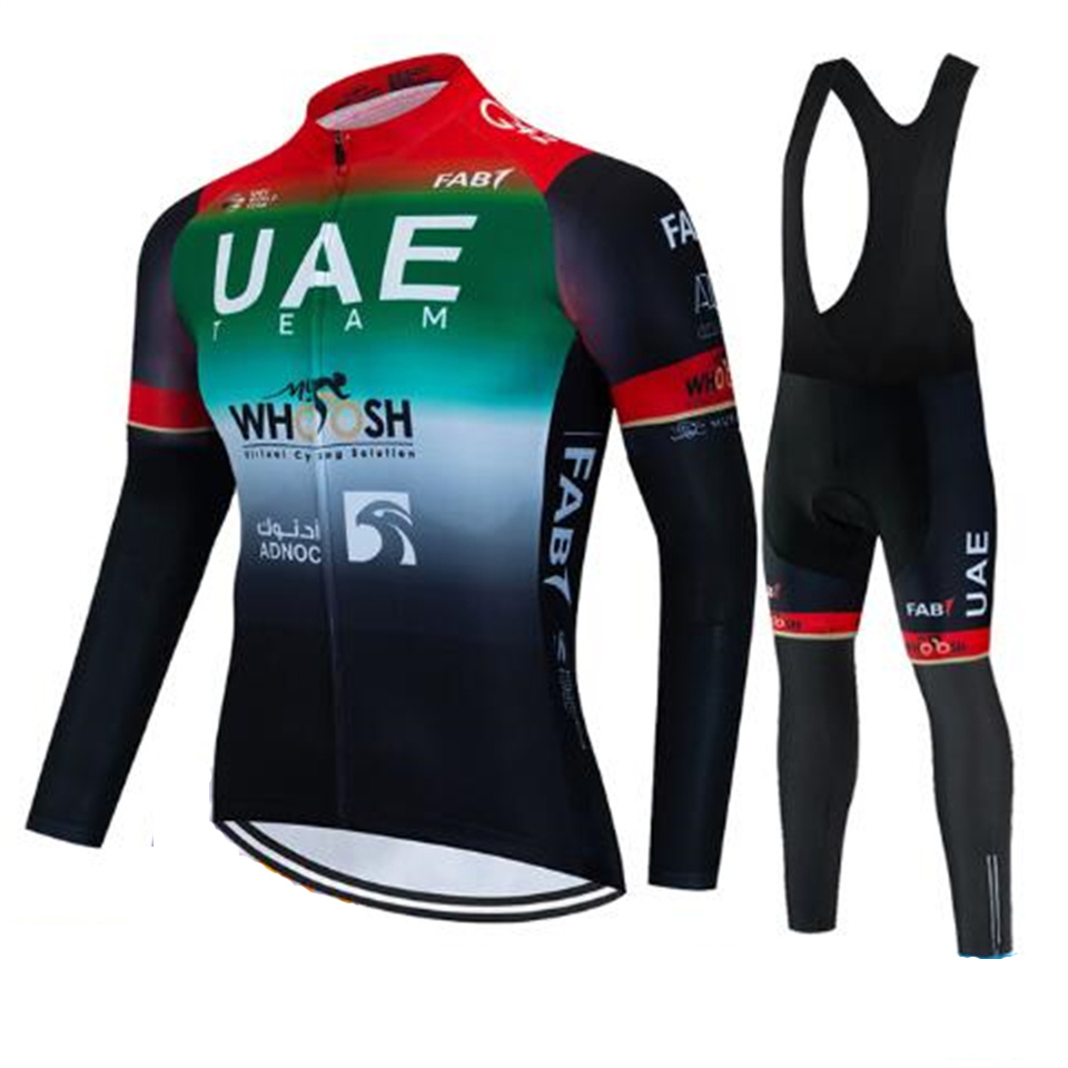 Uae Team Autumn Cycling Jersey - Mountain Biking Clothes のレビューと価格