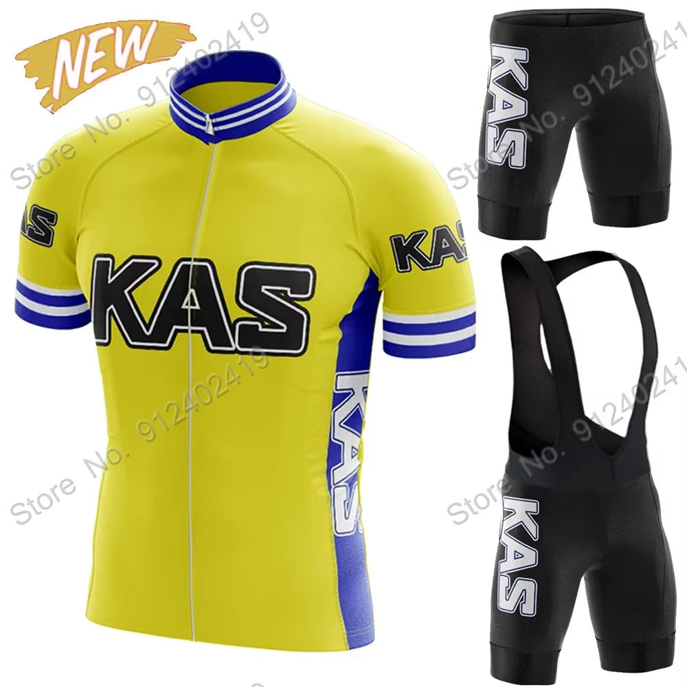 New Retro Kas Team 2026 Cyclin - Mountain Biking Clothes のレビューと価格