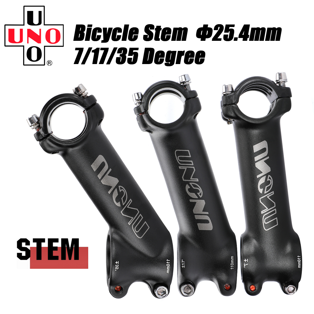 UNO 25.4mm Stem Mtb Bicycle Ha - Handlebar Riser Stem のレビューと価格