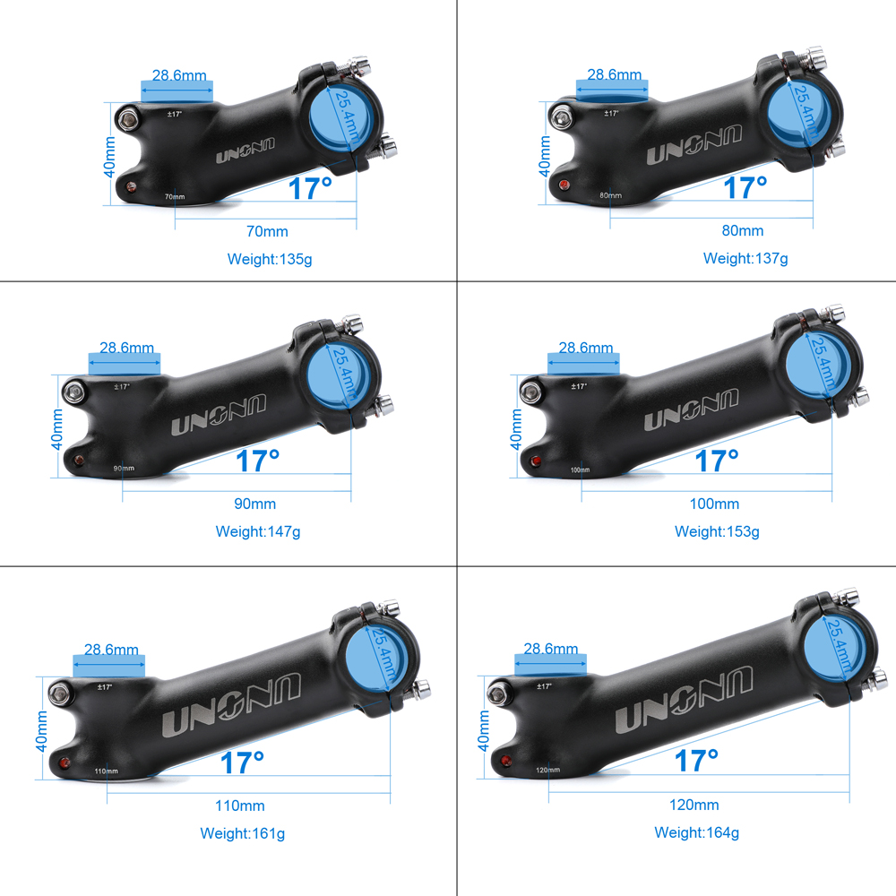 UNO 25.4mm Stem Mtb Bicycle Ha - Handlebar Riser Stem のレビューと価格