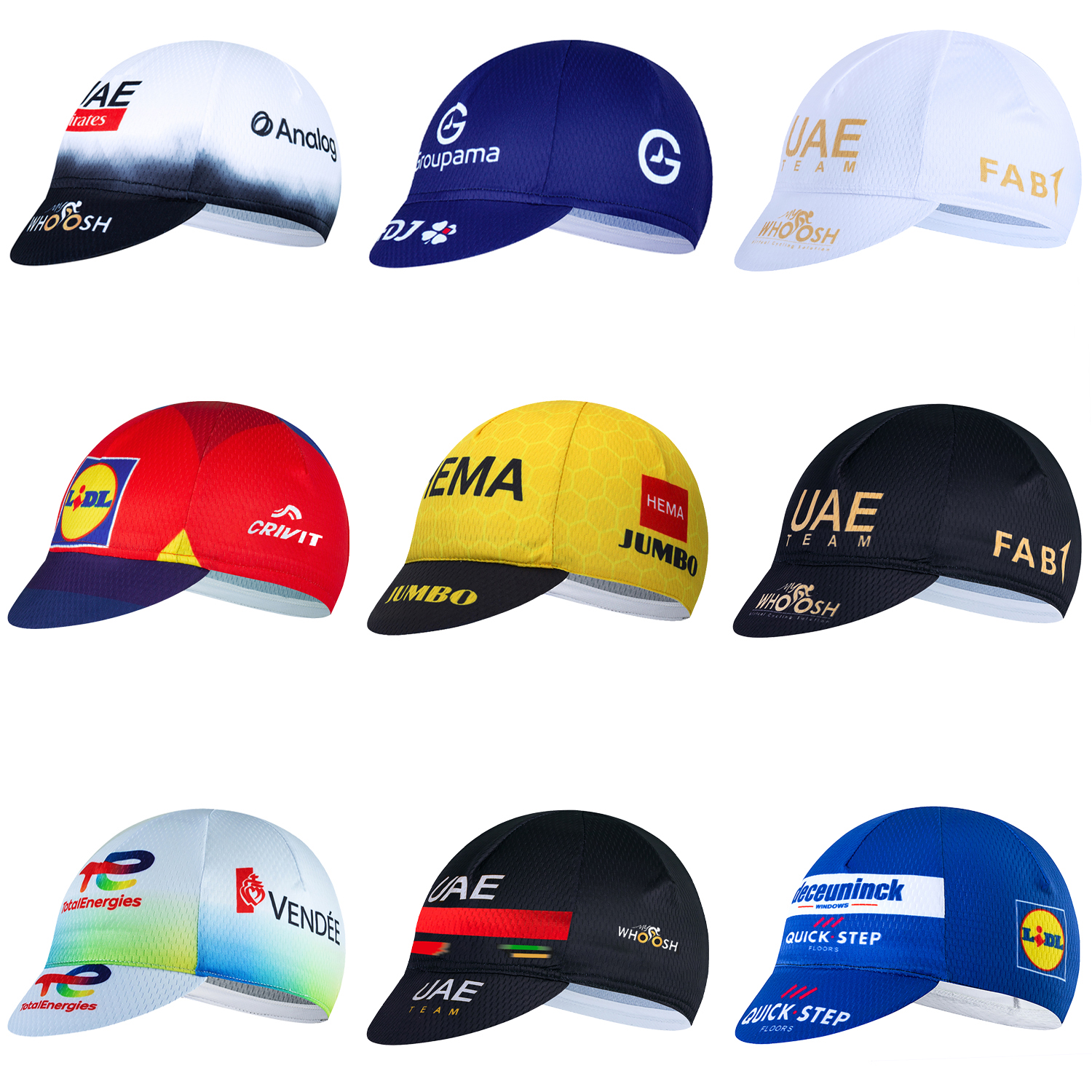 White 2026 UAE Cycling Hat MEN - Mountain Biking Uae のレビューと価格