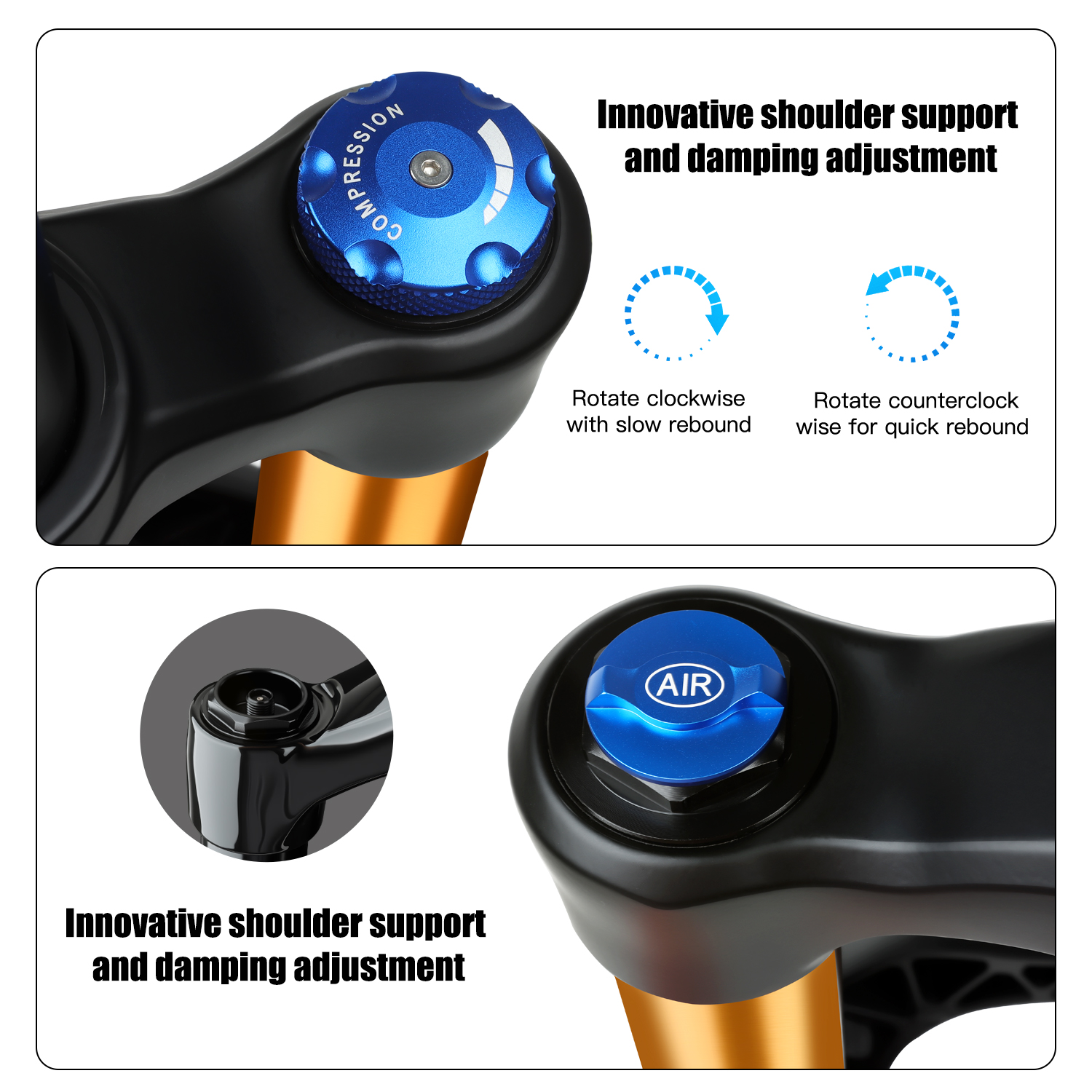 BOLANY 38mm Stanchion Bike For - Mtb Fork Air のレビューと価格