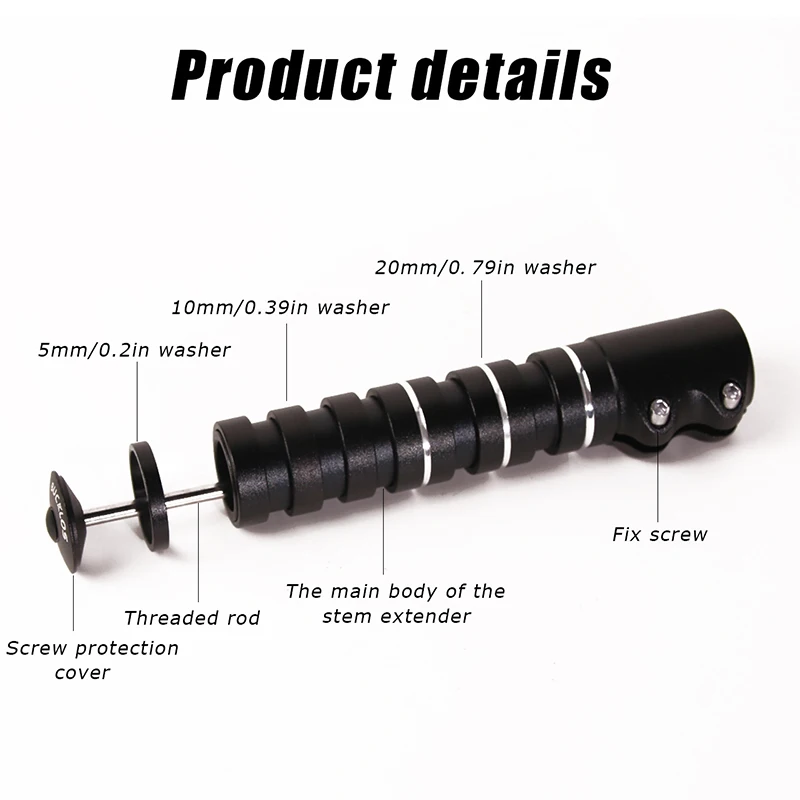 BUCKLOS Bike Handlebar Stem He - Handlebar Riser Stem のレビューと価格