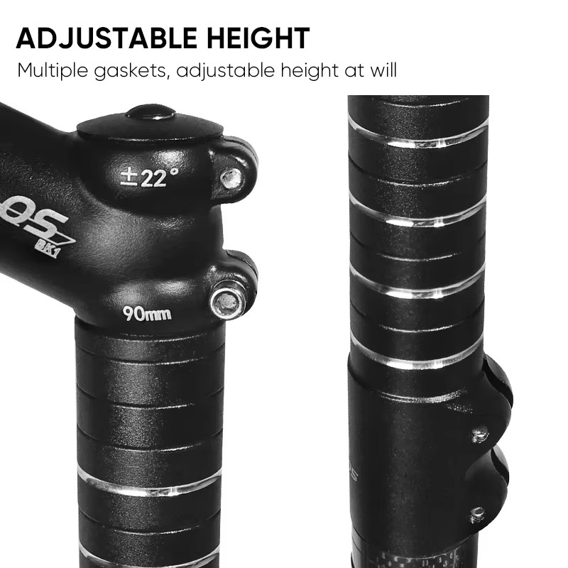 BUCKLOS Bike Handlebar Stem He - Handlebar Riser Stem のレビューと価格
