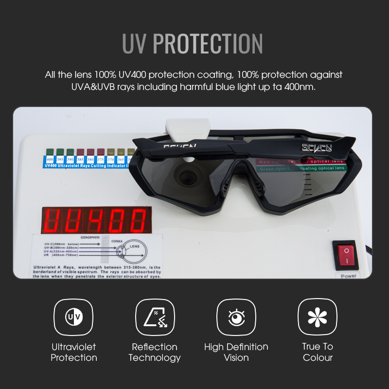 SCVCN Hot Photochromic Cycling - Mountain Biking Sunglasses のレビューと価格