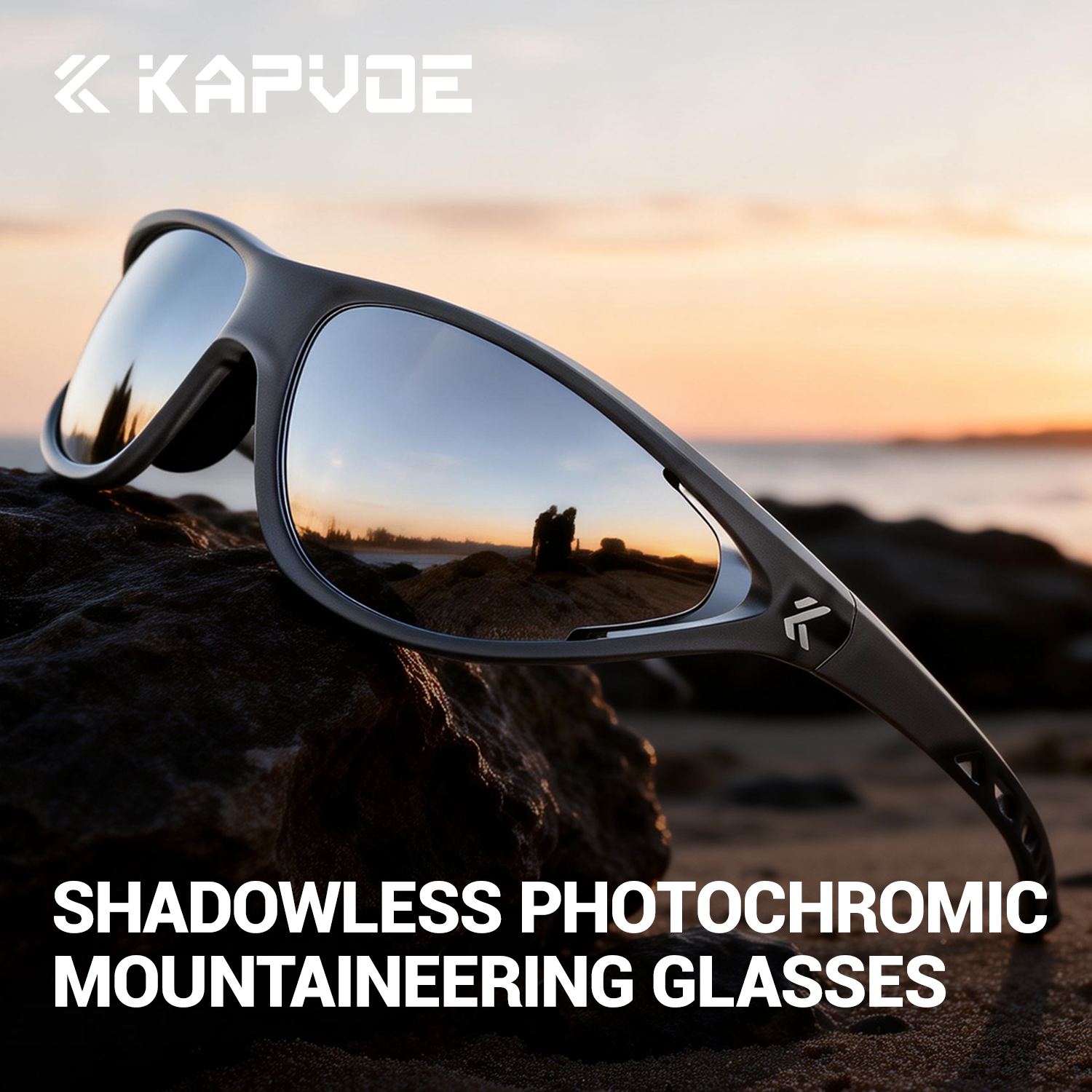 KAPVOE Hiking Sunglasses Outdo - Mountain Biking Sunglasses のレビューと価格