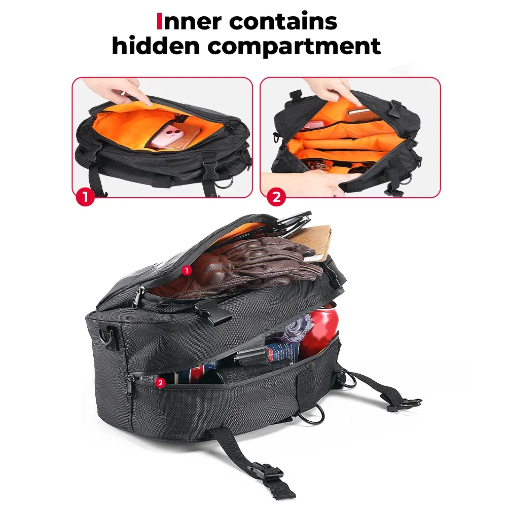 Motorcycle Saddlebags with Rai - Mountain Biking In The Rain のレビューと価格