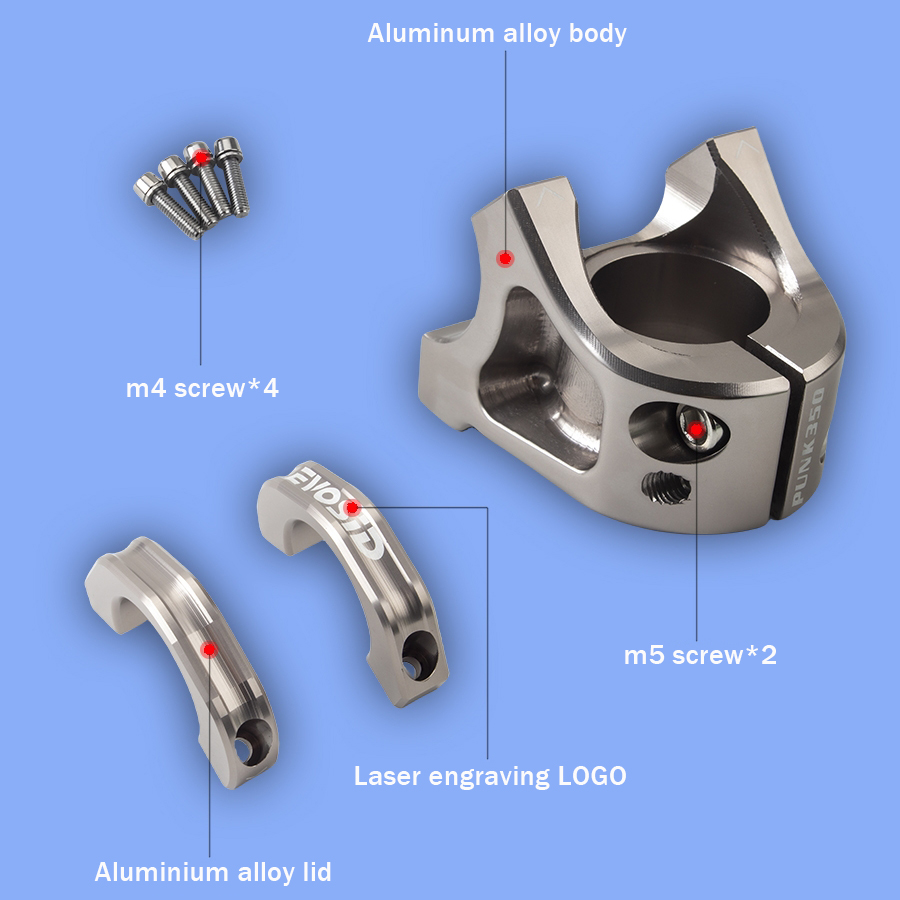 EVOSID Mountain Bicycle Stem 3 - Handlebar Riser Stem のレビューと価格