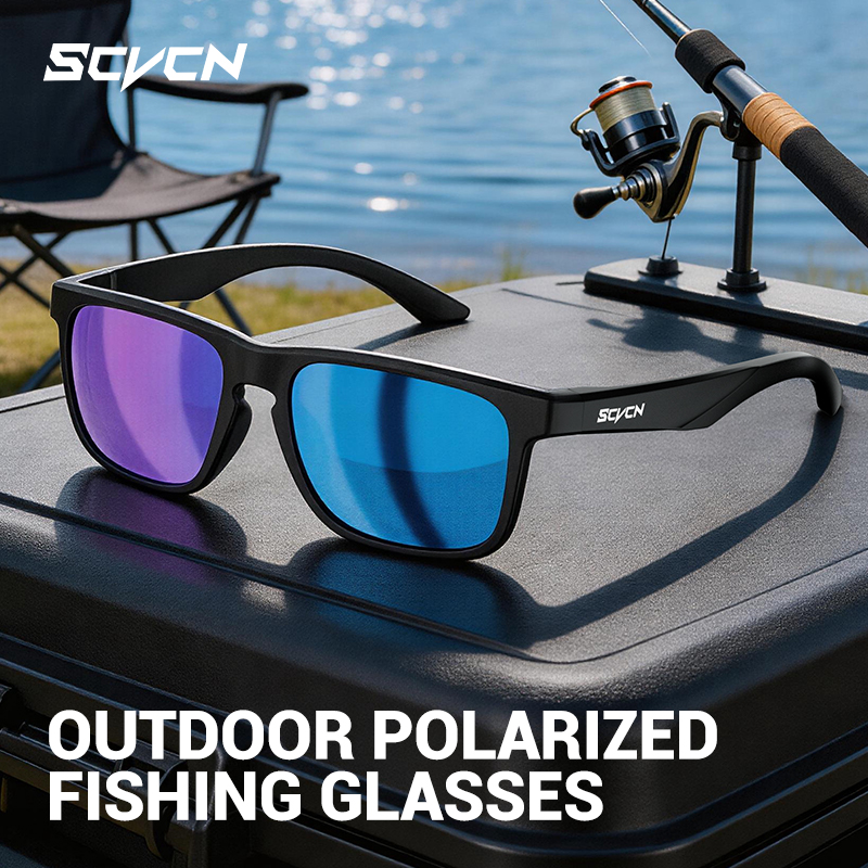 SCVCN Polarized Fishing Sungla - Mountain Biking Sunglasses のレビューと価格